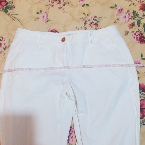 MICHAEL Michael Kors Straight Leg Ankle Pants - Picture 6 of 7